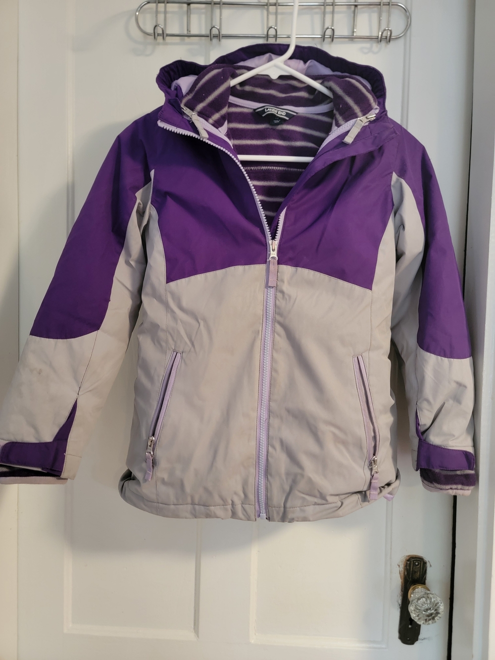 Lands End 3&1 Hooded Winter Jacket